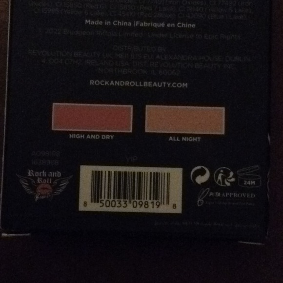 Def leopard Blush VIP palette - Picture 2 of 7